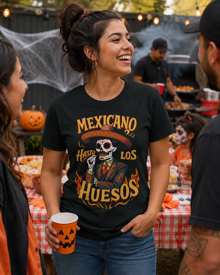 Mexicano Hasta Los Huesos T-Shirt