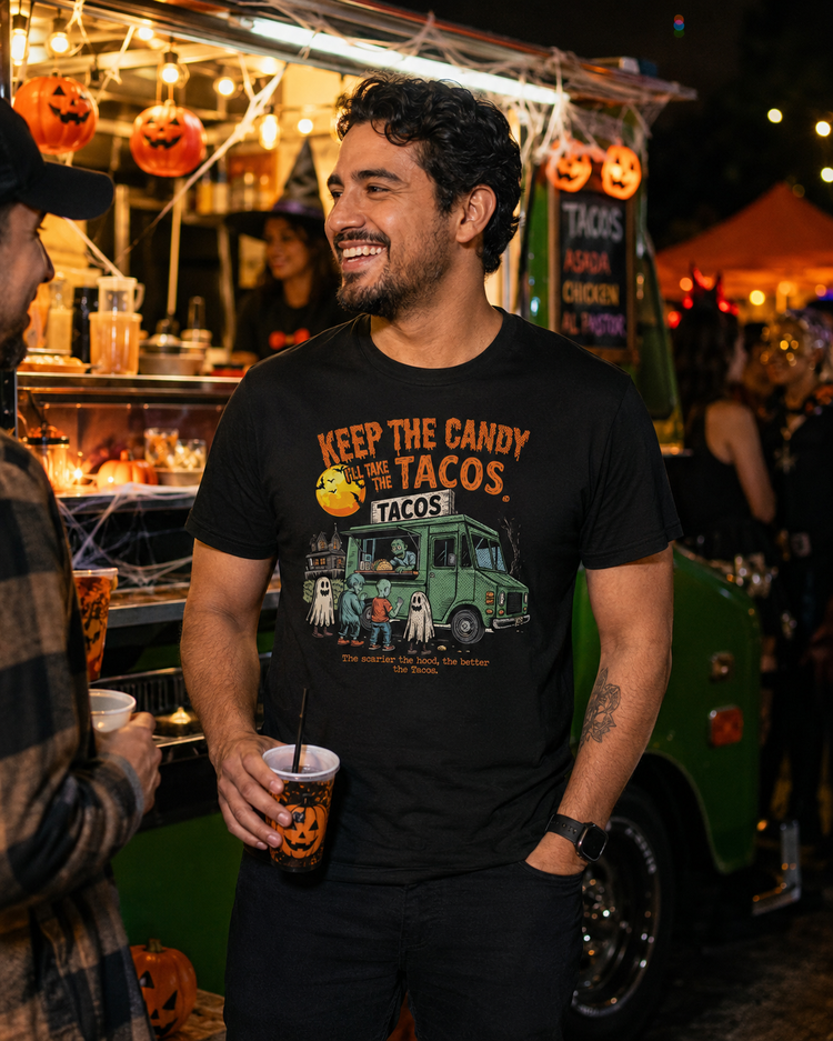 Keep The Candy - Halloween Tacos T-Shirt