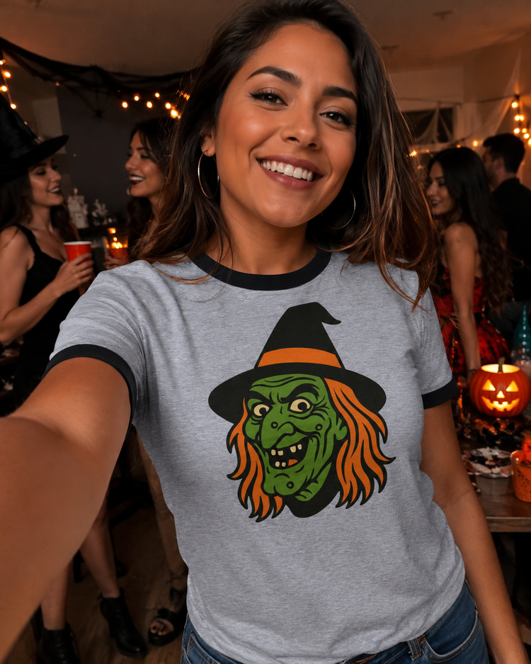 Vintage Resting With Face Ringer T-shirt