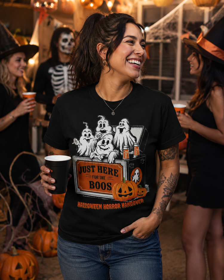 Just Here For The Boos Halloween Party T-Shirt