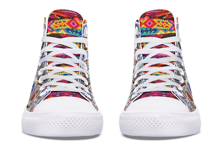 Abuelita High Tops ( Black or White Sole )