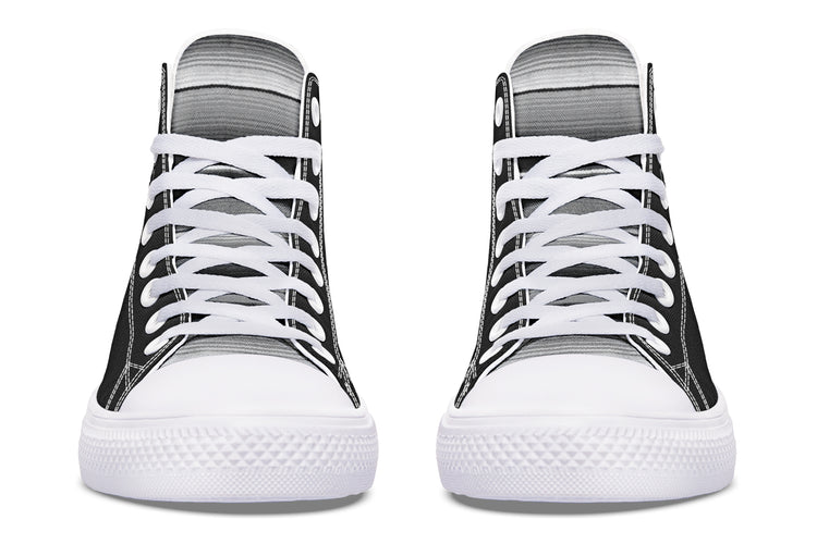 Aztecabat High Tops ( Black or White Sole )