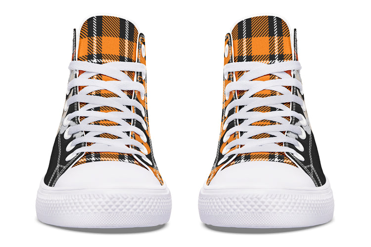 Black Kitty High Tops ( Black or White Sole )