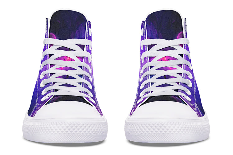 Galaxy High Tops ( Black or White Sole )