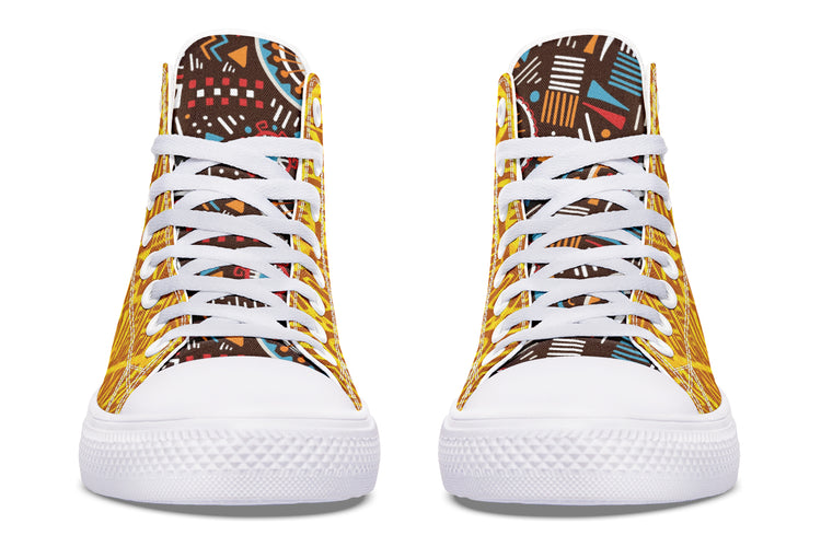 OG Azteca High Tops ( Black or White Sole )