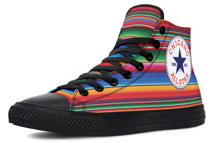 OG Chicano All Star Serapes ( Black or White Sole )