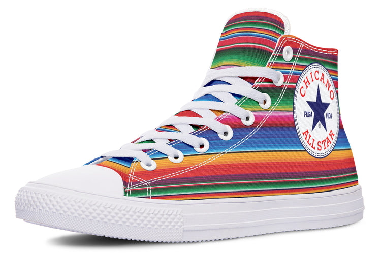 OG Chicano All Star Serapes ( Black or White Sole )
