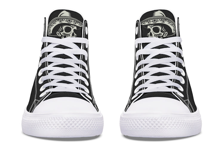OG El Jefe Onyx High Tops ( Black or White Sole )