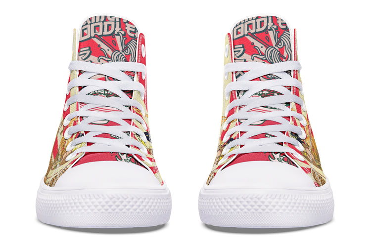 Send Noods High Tops ( Black or White Sole )