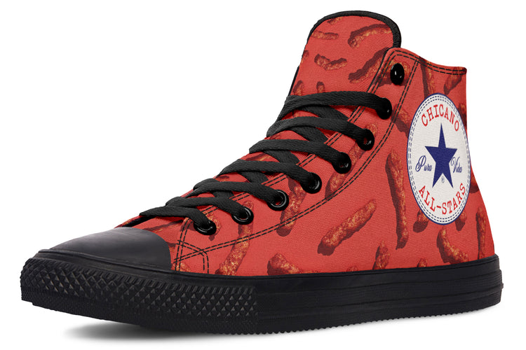 No Pica Hot High Tops ( Black or White Sole )