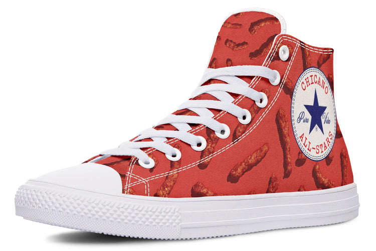 No Pica Hot High Tops ( Black or White Sole )