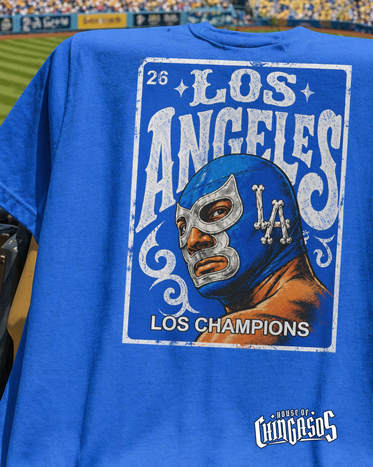 Lucha Los Angeles Loteria T-Shirt