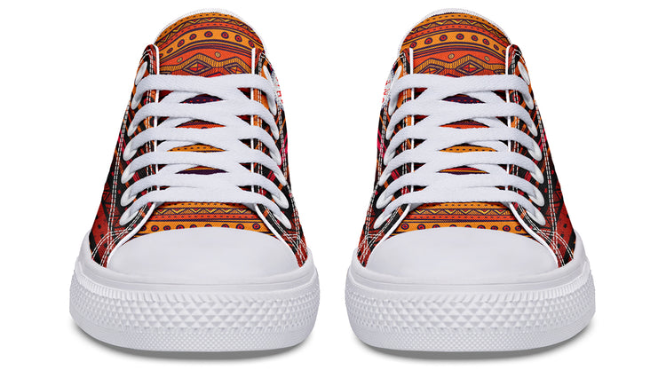 Chicano All Star Mayan Low Tops ( Black or White Sole )