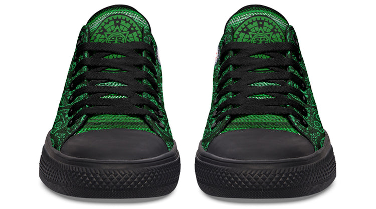Chicano St Patrick 2024 Low Tops ( Black or White Sole ) 2 For 1