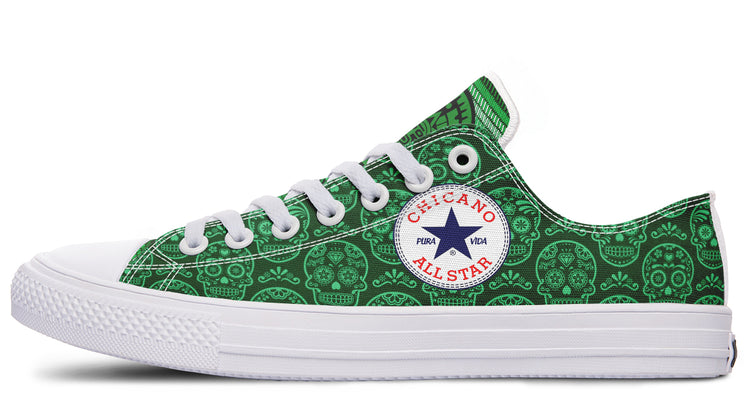 Chicano St Patrick 2024 Low Tops ( Black or White Sole ) 2 For 1
