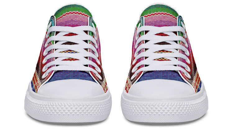 Digital Serape Low Tops ( Black or White Sole )
