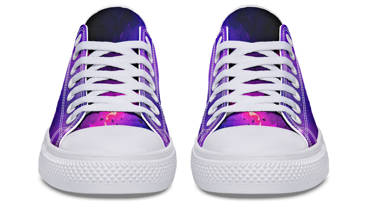 Galaxy Low Tops ( Black or White Sole )  2 For 1