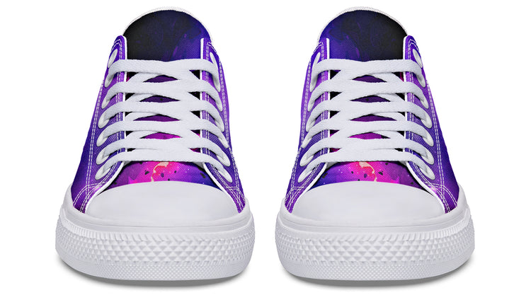 Galaxy Low Tops ( Black or White Sole )