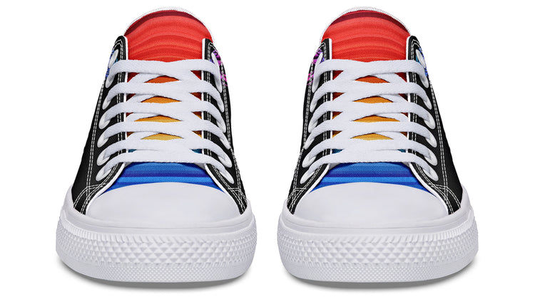 Los Muertos Low Tops ( Black or White Sole )