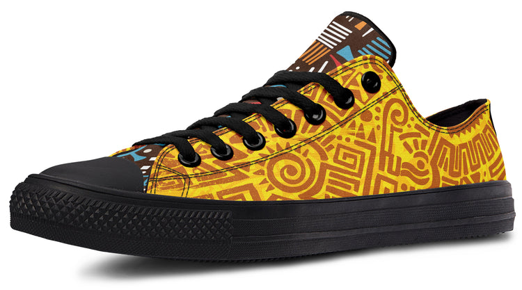 OG Low Tops Aztec ( Black or White Soles ) 2 For 1