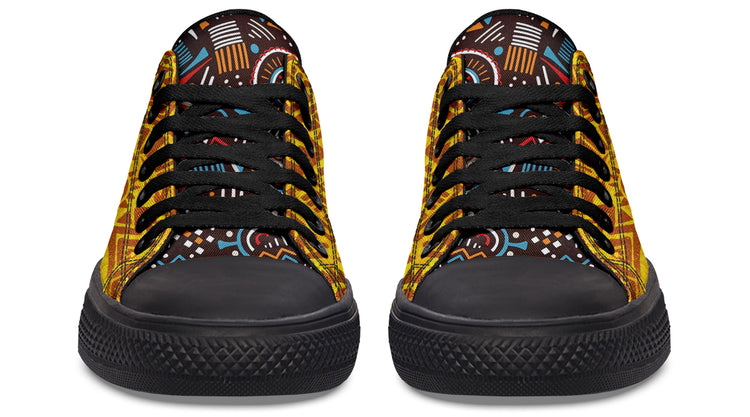 OG Low Tops Aztec ( Black or White Soles ) 2 For 1