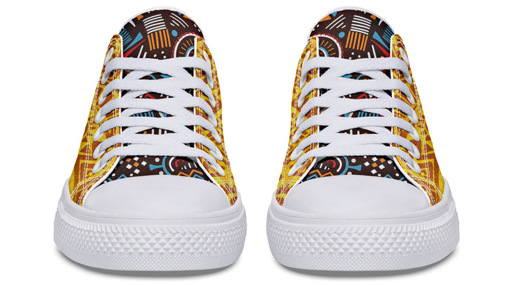 OG Low Tops Aztec ( Black or White Soles )