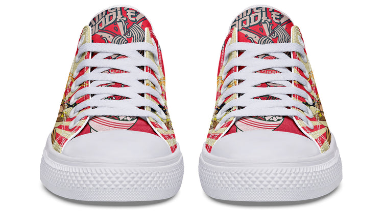 Noodles Low Tops ( Black or White Sole )