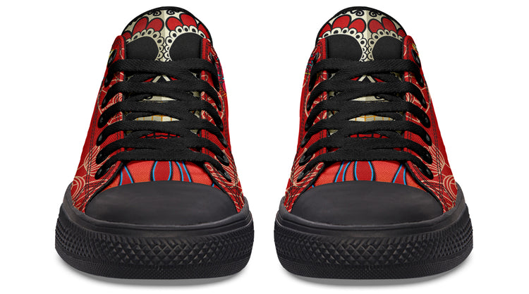 MEN'S Raza Corazon Vday Low Tops ( Black or White Sole )