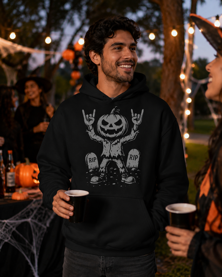 El Rocker Pumpkin King Hoodie