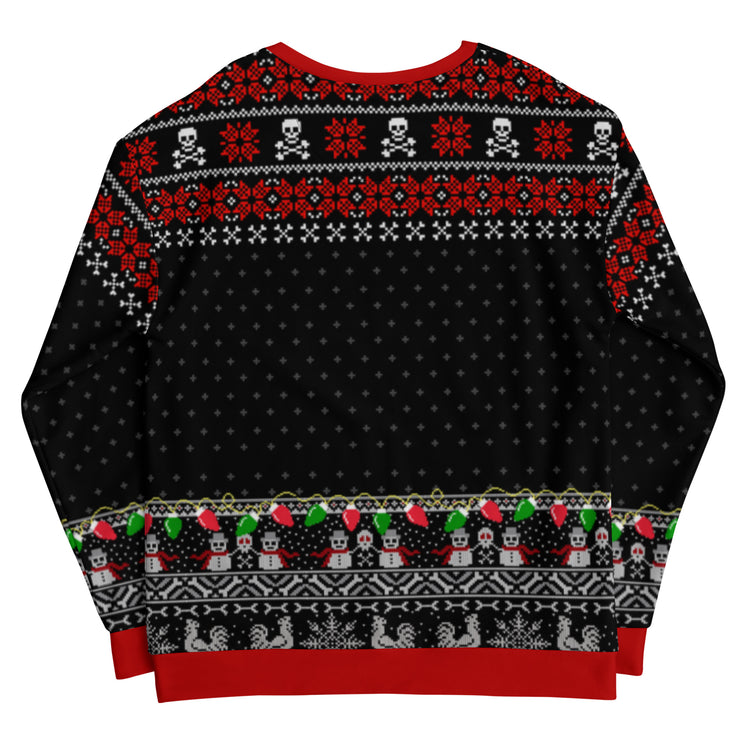 Fleece-lined FELIZ NAVIDAD PUTOS Sweatshirt