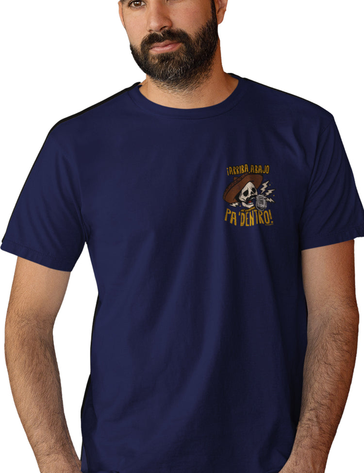 Premium Arriba! Mexicano Old School Crew Neck ( Front & Back )