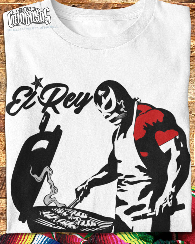 El Rey De Asada Art De La Calle T-Shirt