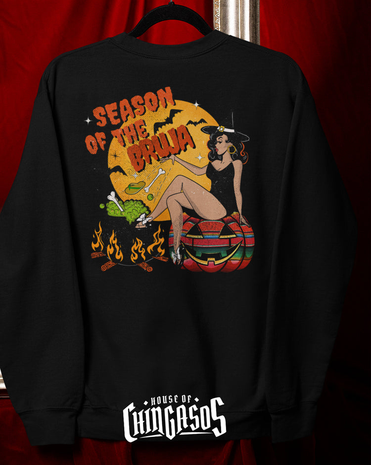 Bruja Season Premium Heritage Sweatshirt ( SIZE UP )