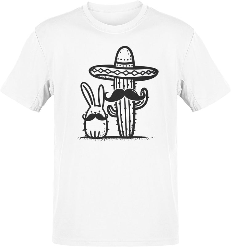 Cactus Conejo Mexicano Easter T-Shirt