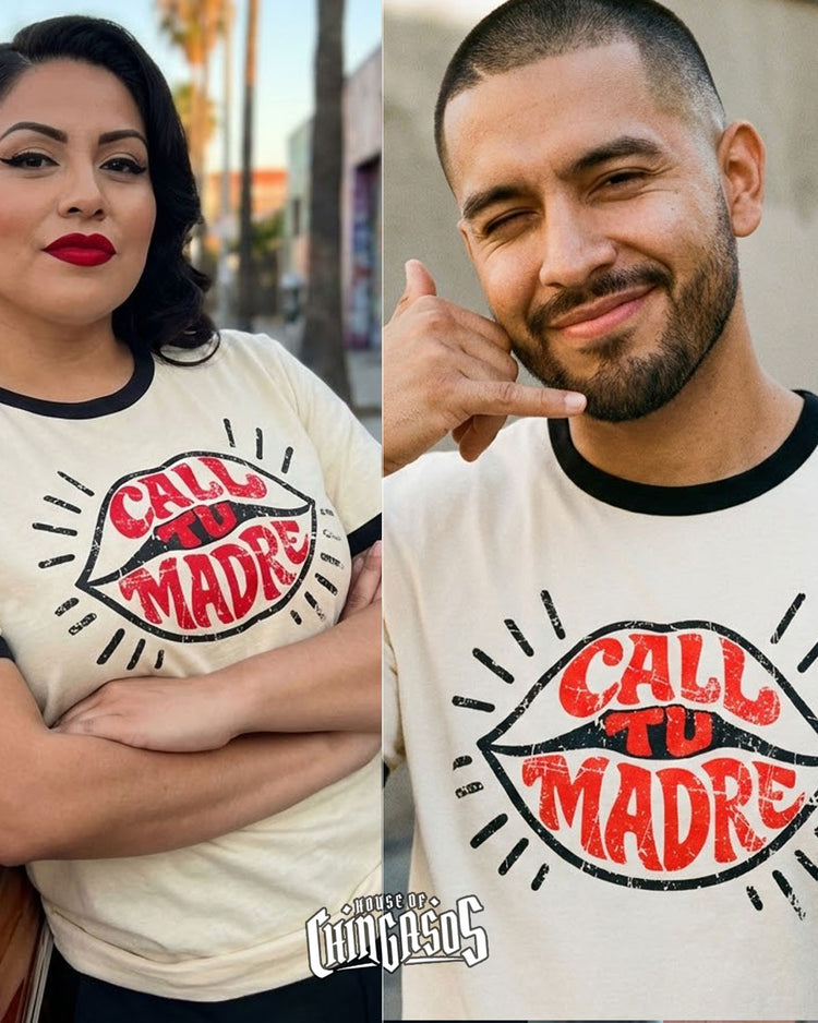 Call Tu Madre Ringer T-shirt