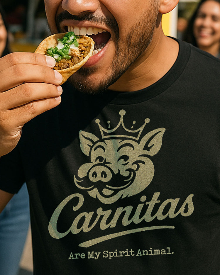 Carnitas Are My Spirit Animal Cookout T-Shirt