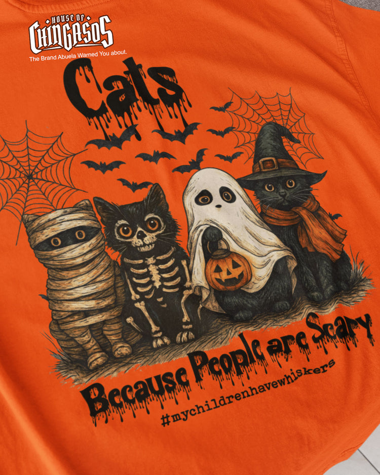 Cats Because People Are Creepy T-Shirt