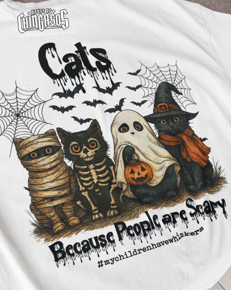 Cats Because People Are Creepy T-Shirt