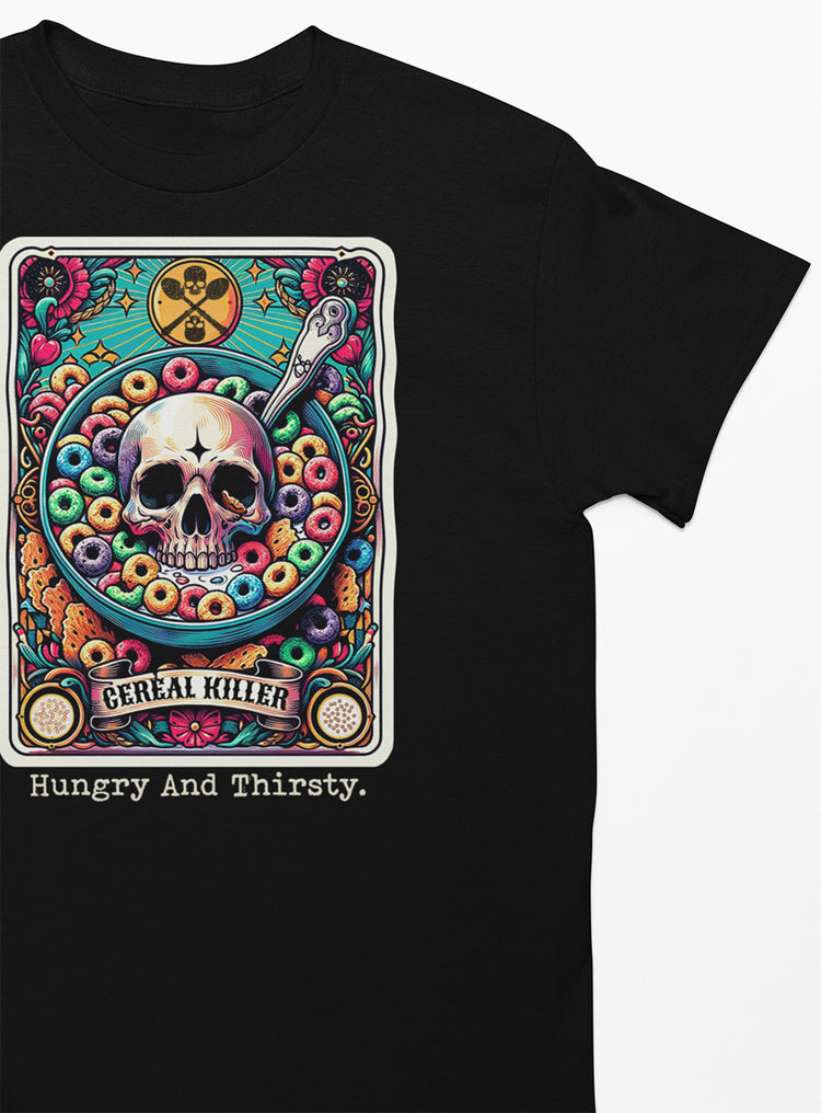 Premium Cereal Killer Tarot Card T-shirt