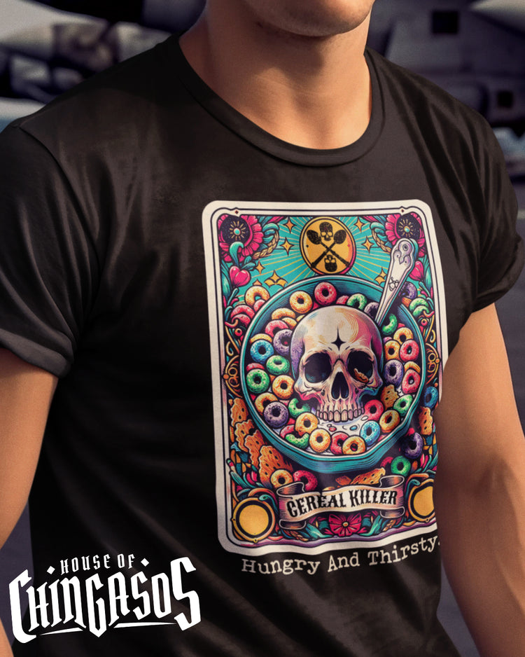 Premium Cereal Killer Tarot Card T-shirt