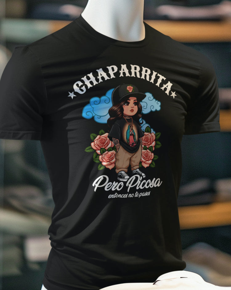 Premium Bellla Canvas CHAPARRITA PERO PICOSA Chingona Tee