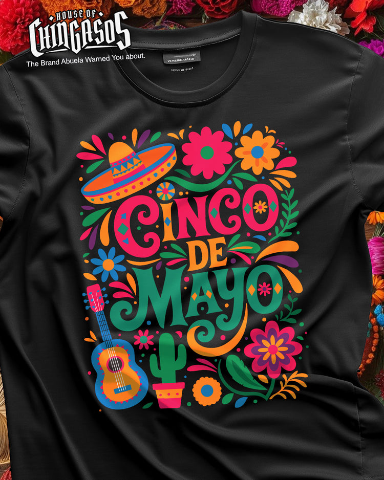Cinco De Mayo Color De La Culltura T-Shirt