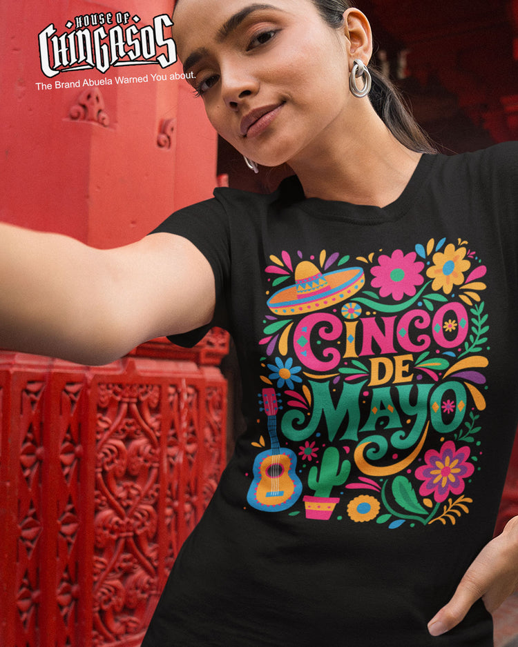 Cinco De Mayo Color De La Culltura T-Shirt