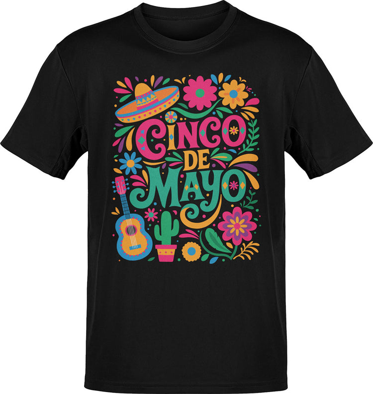 Cinco De Mayo Color De La Culltura T-Shirt