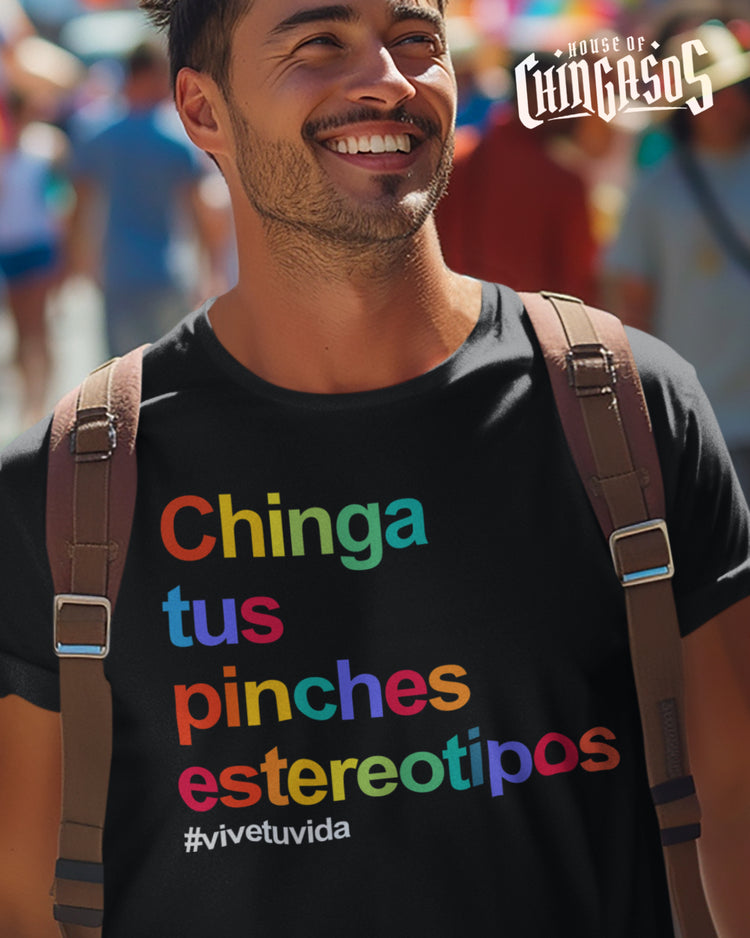 Premium Chinga tus estereotipos t-shirt