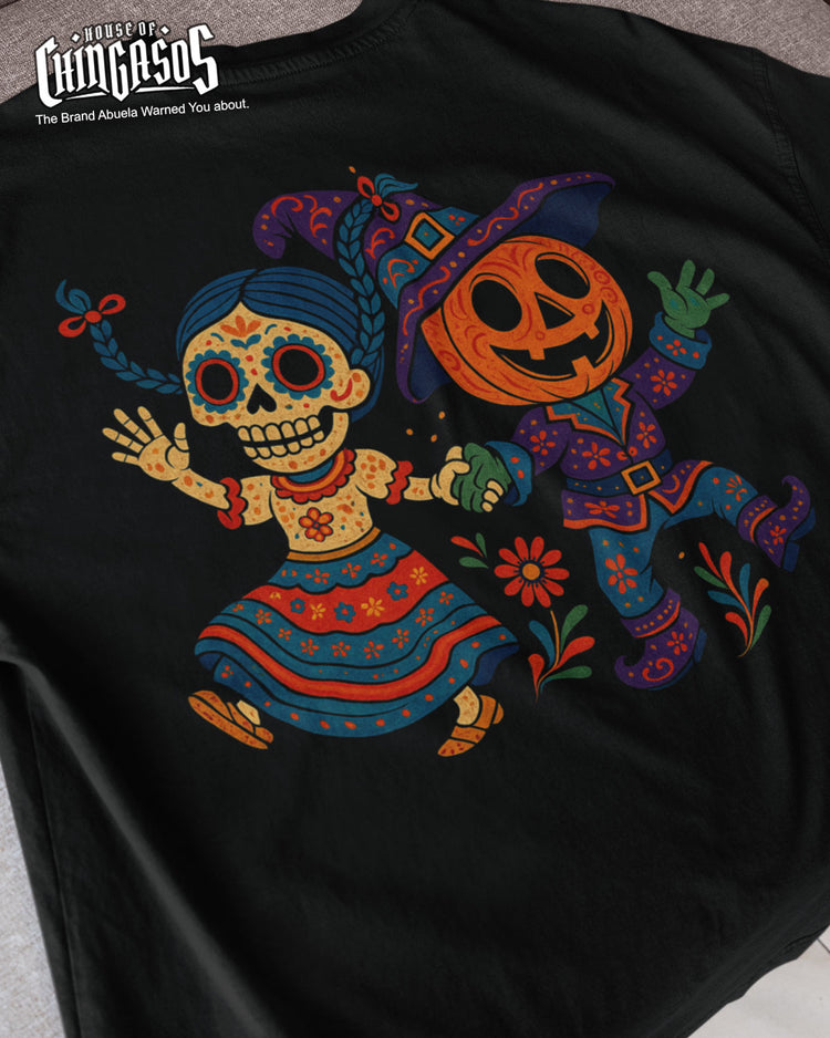 Bailando Calabaza Muertos T-Shirt