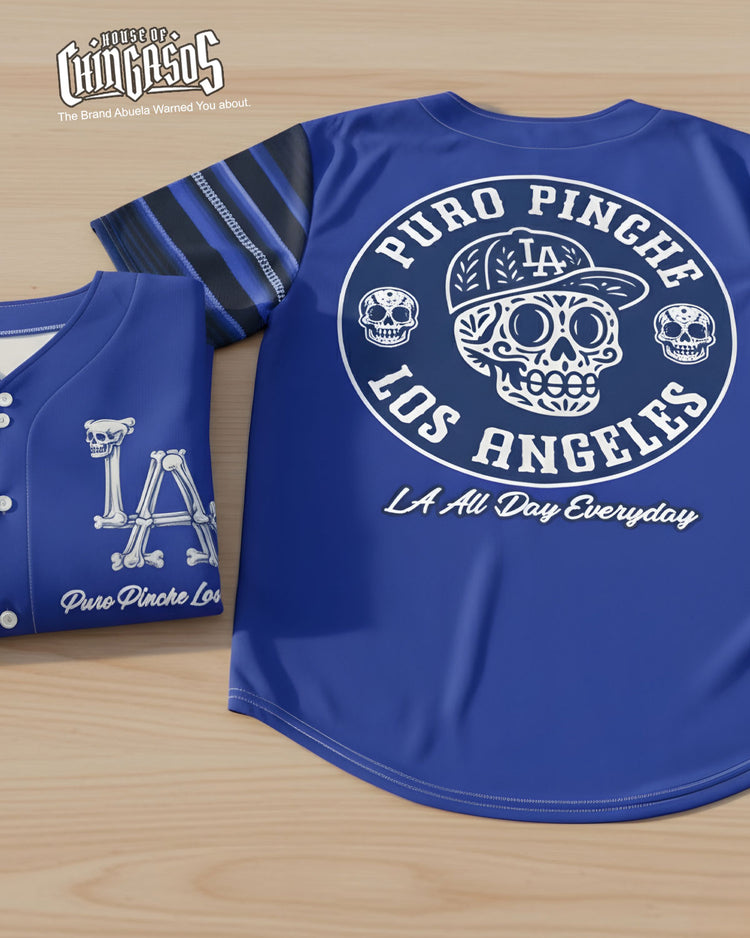 Puro Pinche Los Angeles Baseball Jersey