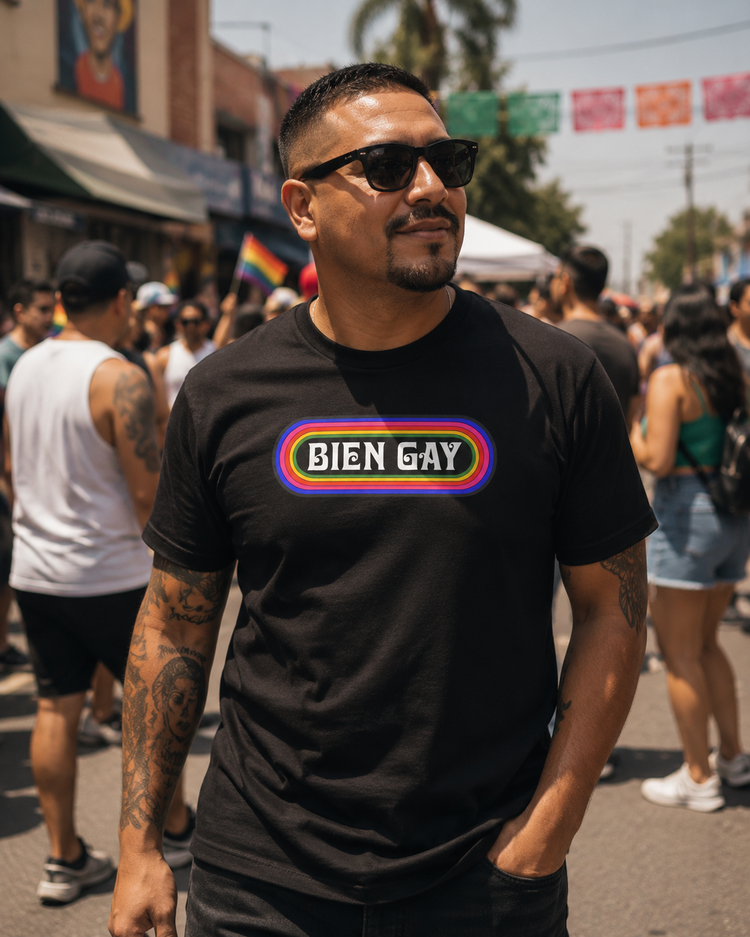 Premium Bien Gay Chingon Orgullo t-shirt