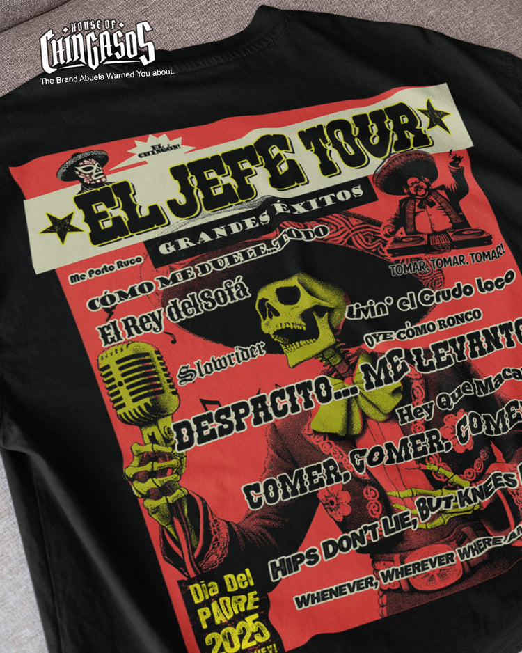 El Jefe Tour Greatest Hits T-Shirt ( Back Print )