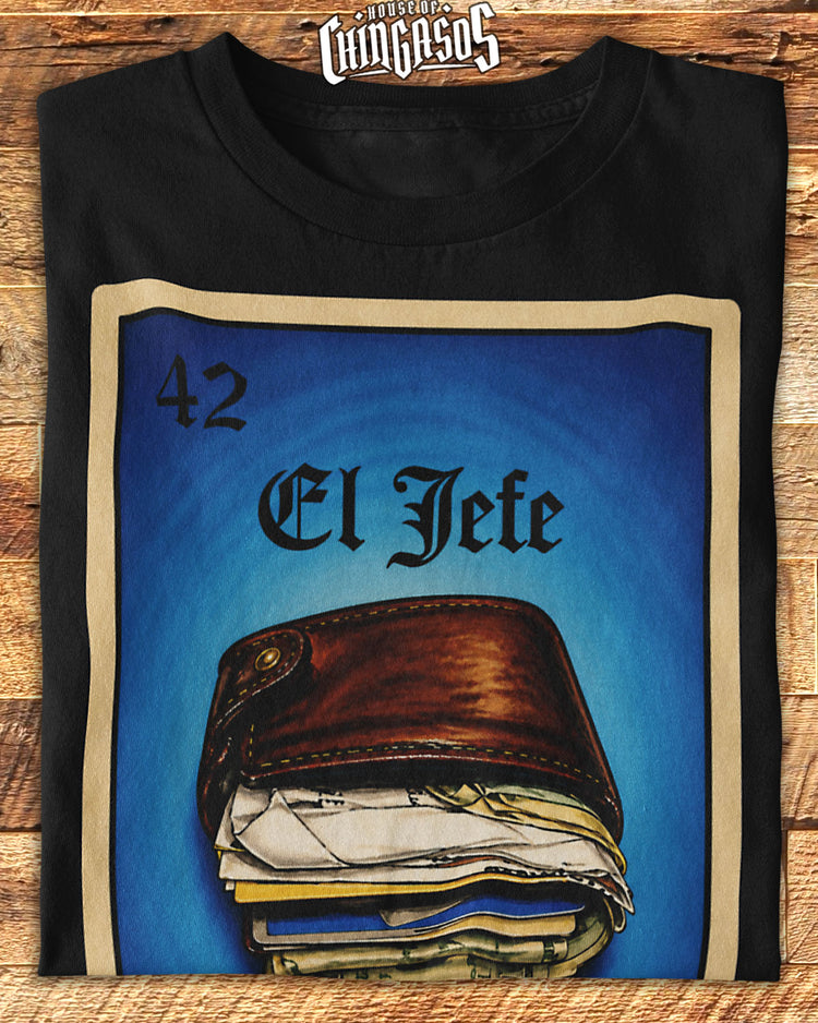 El Jefe Loteria Wallet Tee